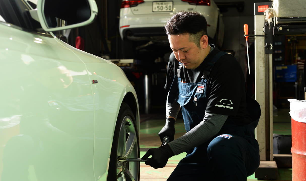 欧州車・米車・その他の外車国産自動車メーカーにも対応します