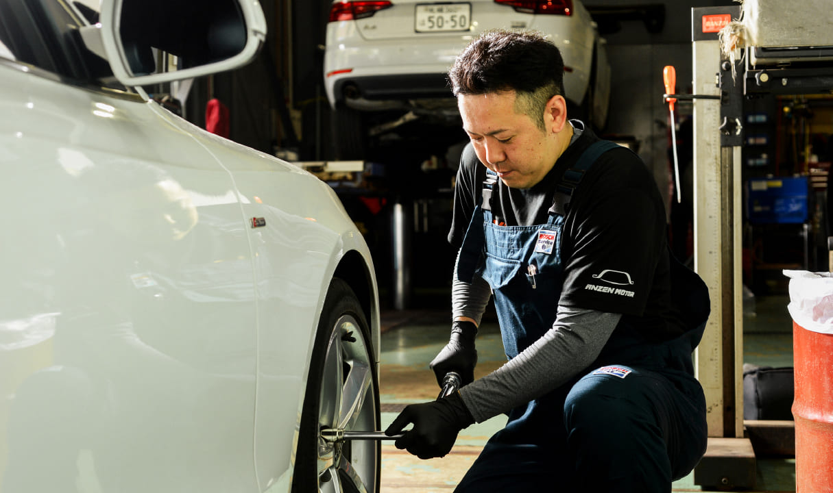 欧州車・米車・その他の外車国産自動車メーカーにも対応します